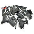 Black Carbon Fiber Fairing Kit for Kawasaki Ninja ZX10R (2004–2005)