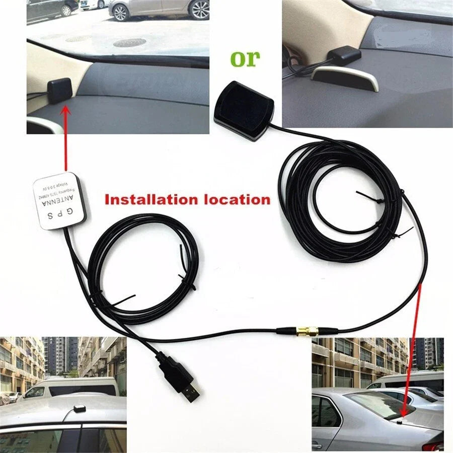 GPS Antenna Signal Repeater Amplifier for Car Phone Navigation