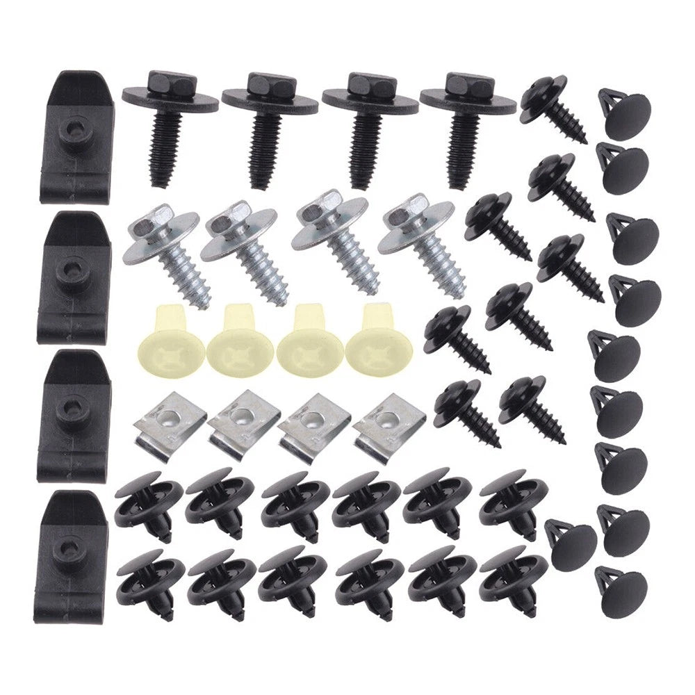 50pcs Bumper Retainer Clips for Toyota Lexus Scion