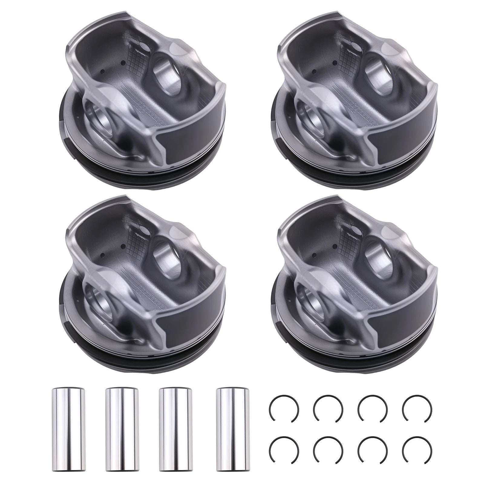 Piston and Piston Pin Rings Kit for Hyundai Elantra 2.0L (2017–2018)