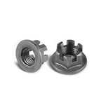 2X Front Axle Wheel Castle Nut for Yamaha Banshee Warrior Blaster (200–200)