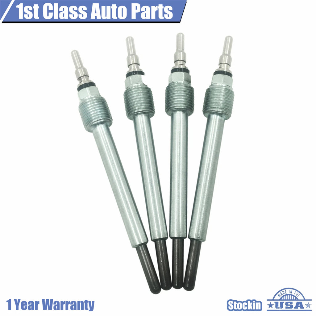 Set of 4 Diesel Glow Plugs for Ford F-Series Super Duty (1999–2010)
