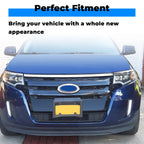 Front Lower Black Grille Bumper Moulding for Ford Edge (2011–2014)
