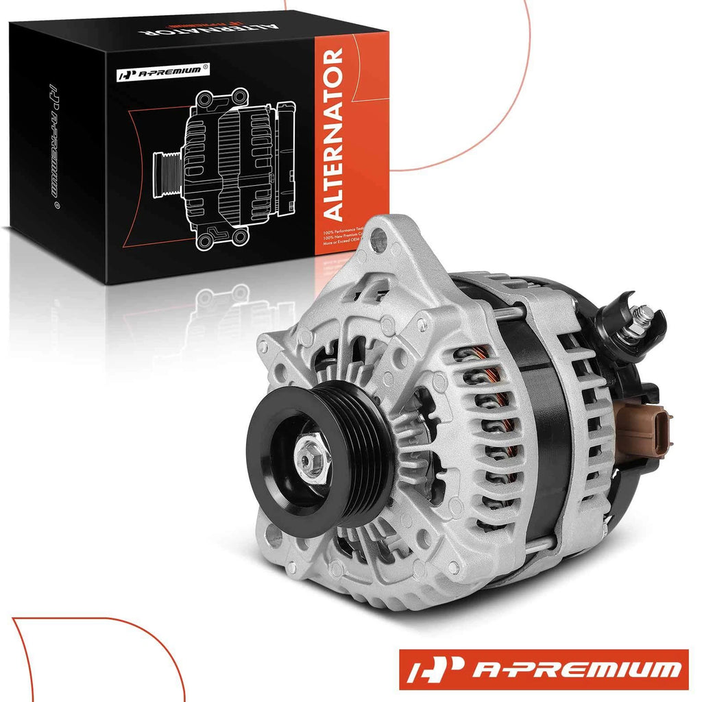Alternator for Ford F-150 (2012–2017) 200A 6-Groove Pulley