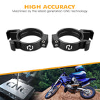 Pair Front Fork Protector Guide Holders for Yamaha YZ80 (1993–2001) YZ85 (2002–2018)