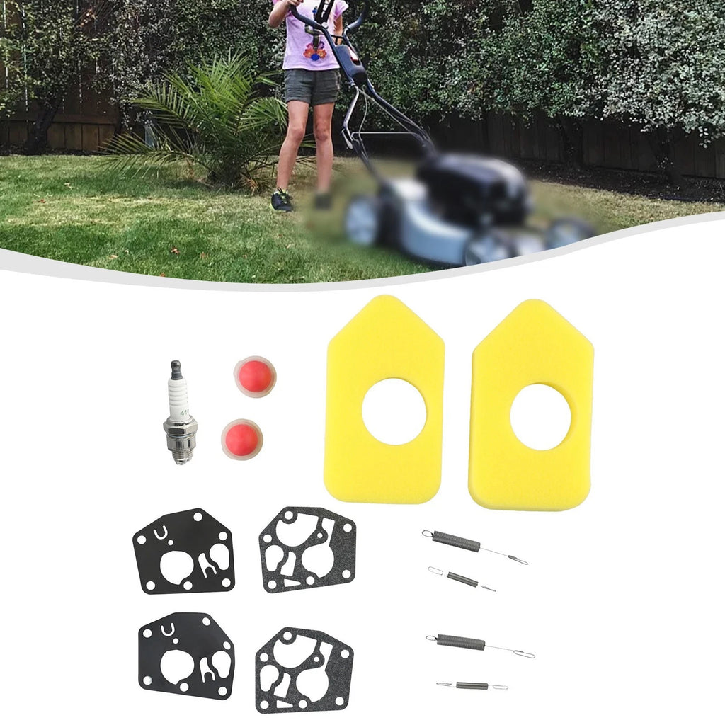 Service Kit for Lawn Mower (Air Filter, Diaphragm, Gasket)