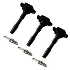 3X Ignition Coils & 3X Iridium Spark Plugs for Smart Fortwo (2016–2017)