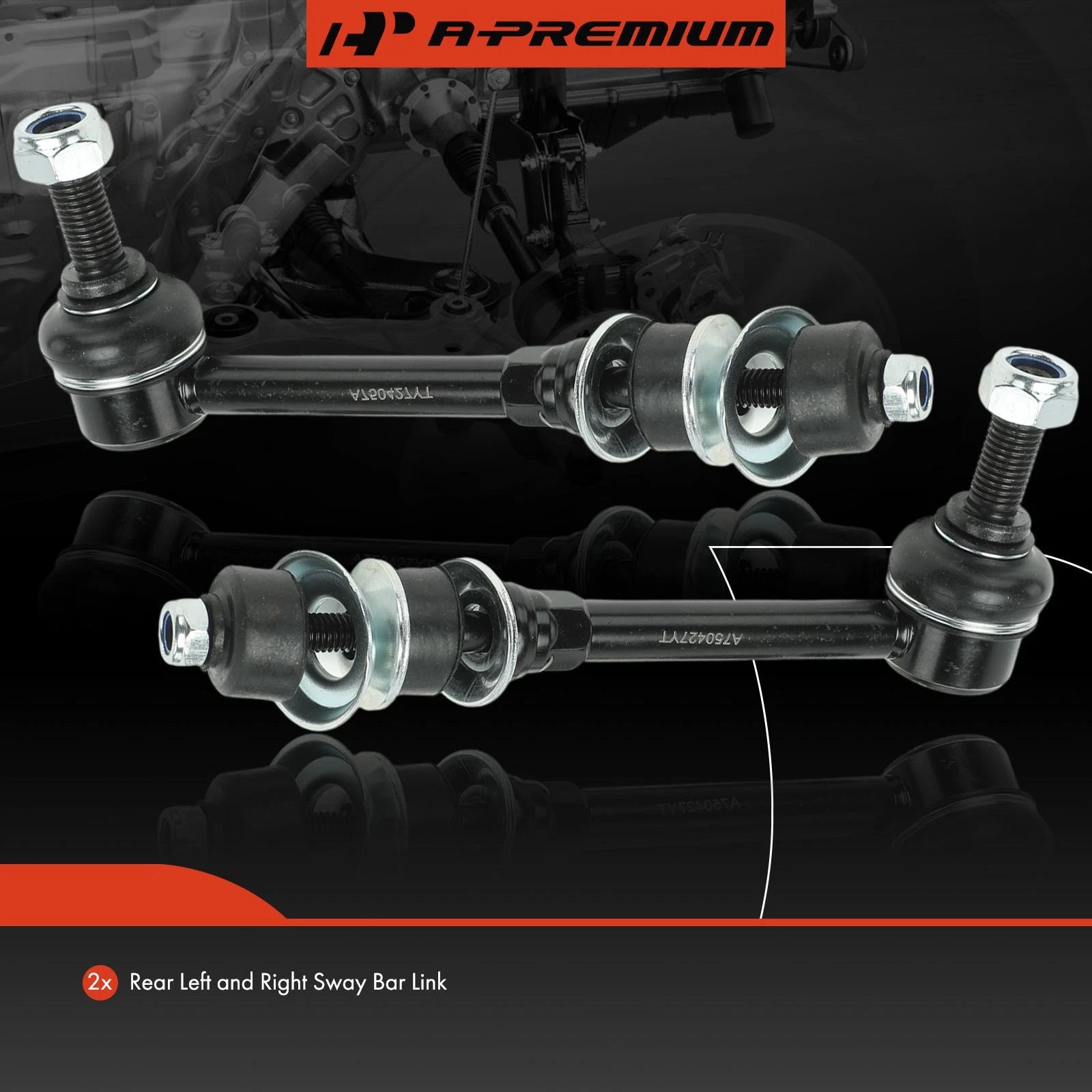 2X Rear Sway Bar Link for Chevy Equinox GMC Terrain (2008–2017)