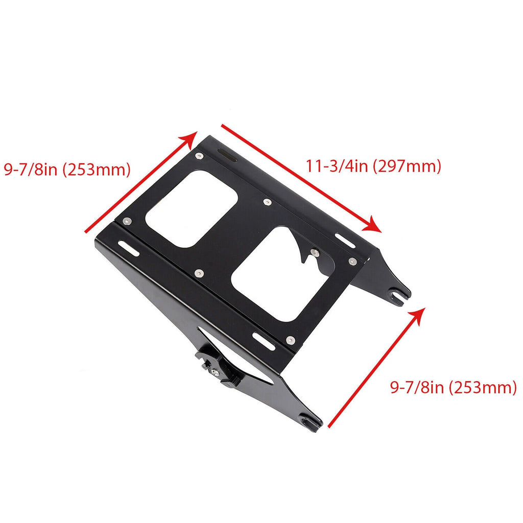 Trunk Backrest Mount Rack for Harley Davidson Tour Street Glide (2014–2026)