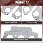 1 Pc Exhaust Manifold Header Gasket for Mitsubishi Outlander (2007–2025) No. 1555A246