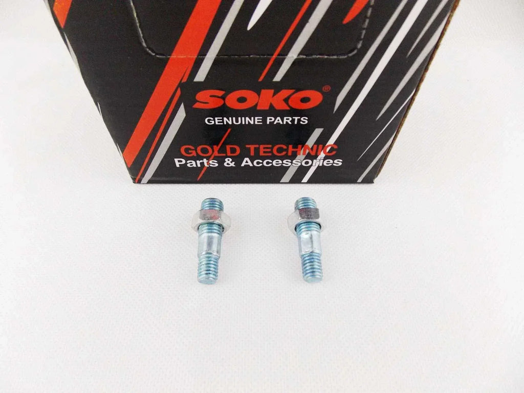 Black Rear View Mirrors for Suzuki SP125 (1982-1988)