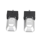 Silver Hood Lock Latch for Jeep Wrangler JL, Gladiator (2018-2021)