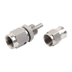 AN3 Straight Brake Swivel Hose Ends for Motor (Stainless Steel)