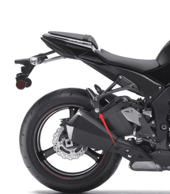 Rear Footrest Foot Pegs Bracket for Kawasaki Ninja ZX636 (2013–2024), ZX10R (2008–2010)