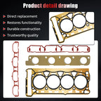 Head Gasket Set for Audi A3 A4 TT Quattro Volkswagen Tiguan Passat (2008–2013)