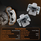 Brake Caliper Set Rear L&R for Toyota RAV4 (2012–2018) 4785042070 4783042062