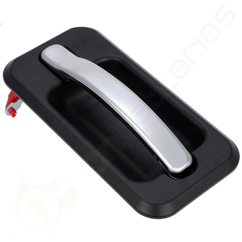 Outside Rear Driver Side Door Handle for Hummer H2 (2003–2009) Chrome/Black