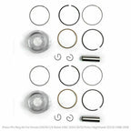 Piston Kit 53mm for Honda Rebel CA250 CMX 250 (1982–2014) STD Bore T9