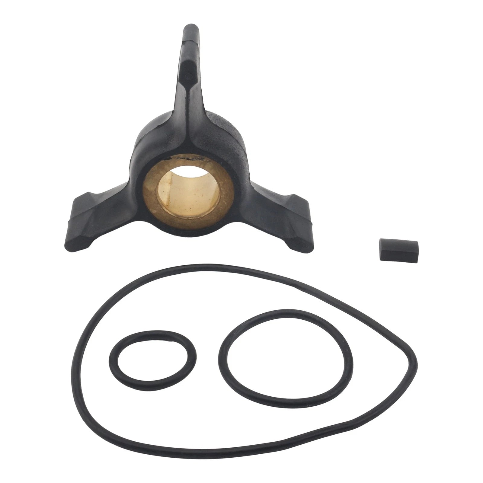 Water Pump Impeller & Key Seal for Evinrude Johnson 35-50 HP Outboard (777825)
