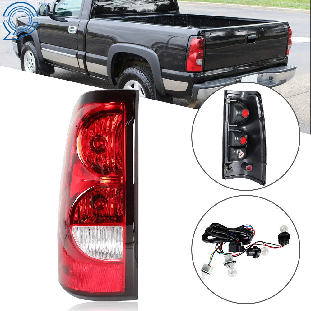 Tail Lights for Chevrolet Silverado 1500 2500 (2003–2006) Left Side