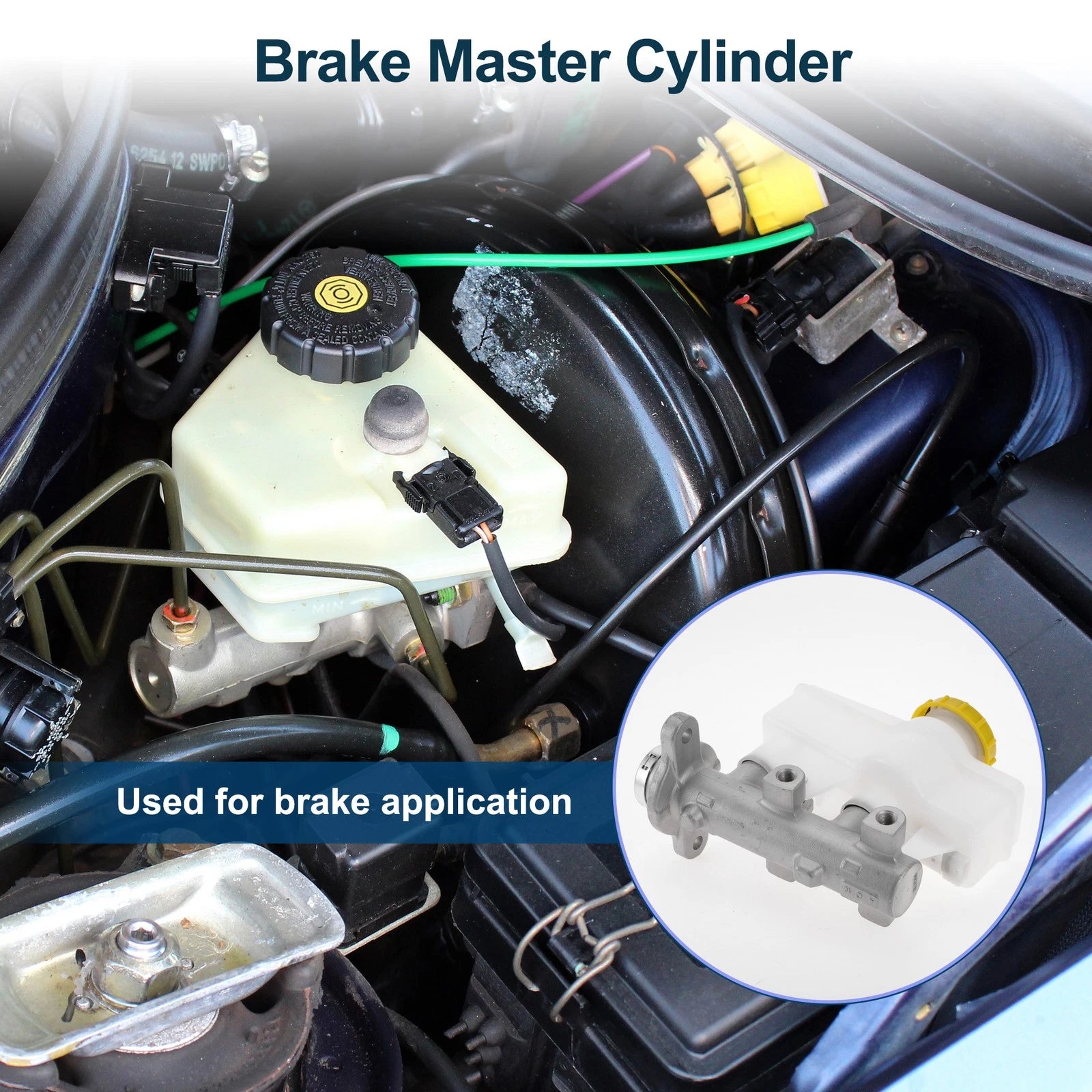 Brake Master Cylinder No. 46010JR80C for Nissan Altima (2007–2009)