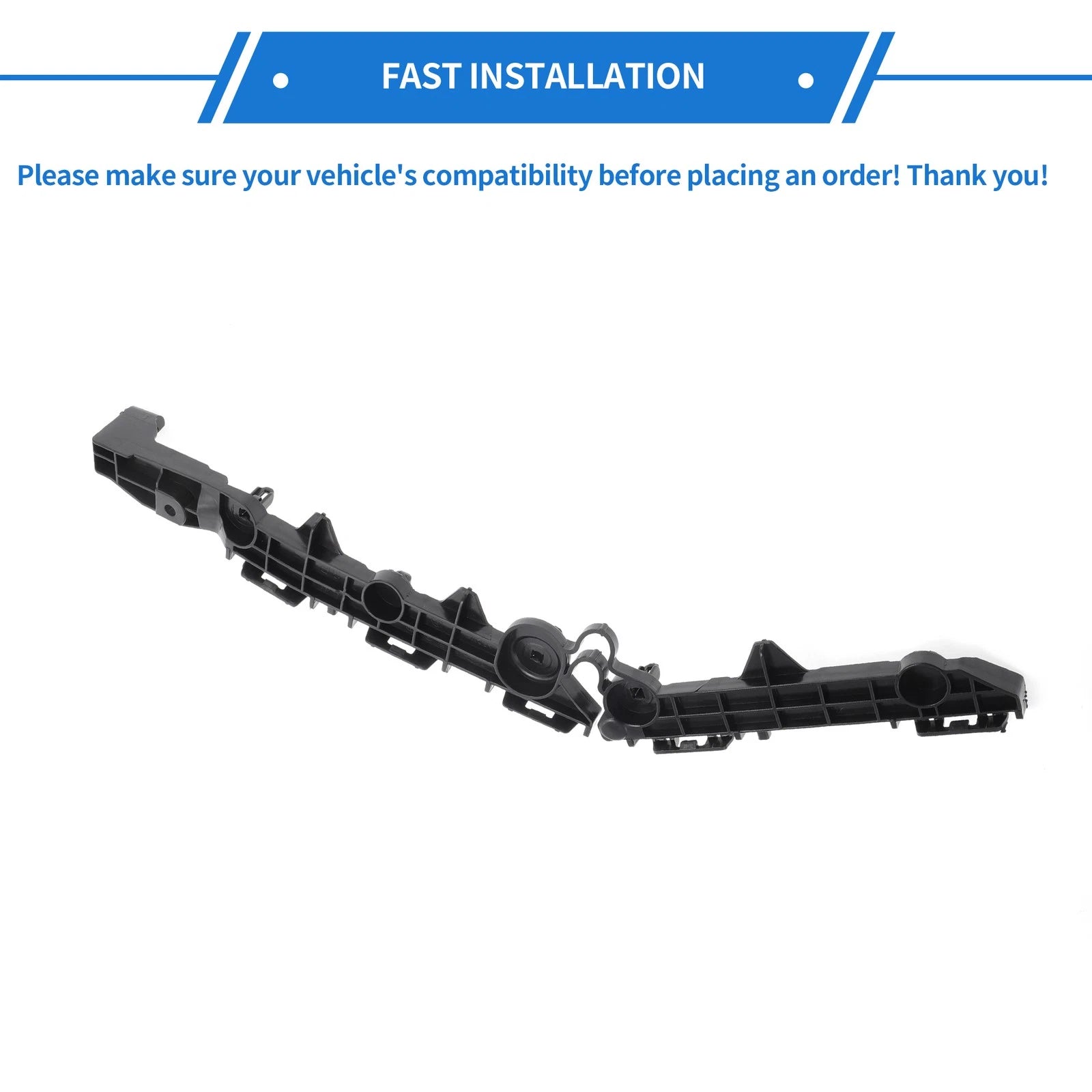 Right Rear Bumper Retainer Bracket No. 5215542050 for Toyota RAV4 (2019–2022)