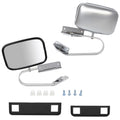 Set of 2 Manual Side View Mirrors for Ford F150-F350 (80–96)