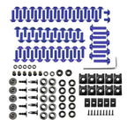 Set of 10 Universal Fairing Bolts Bodywork Screws Clips