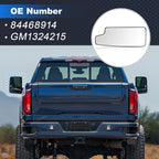 Left Side Heated Rearview Lower Mirror Glass for Chevy Silverado, GMC Sierra 