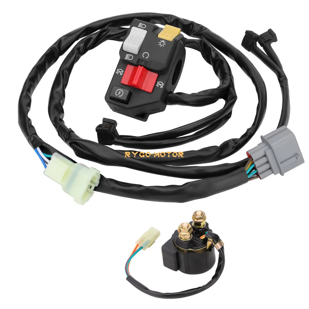Handlebar & Starter Relay Switch for Honda Rancher 350 TRX350FM TRX350TM (2006)