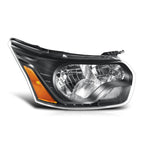 Right Side Headlight Lamp for Ford Transit 150-350 (2015–2023) Black