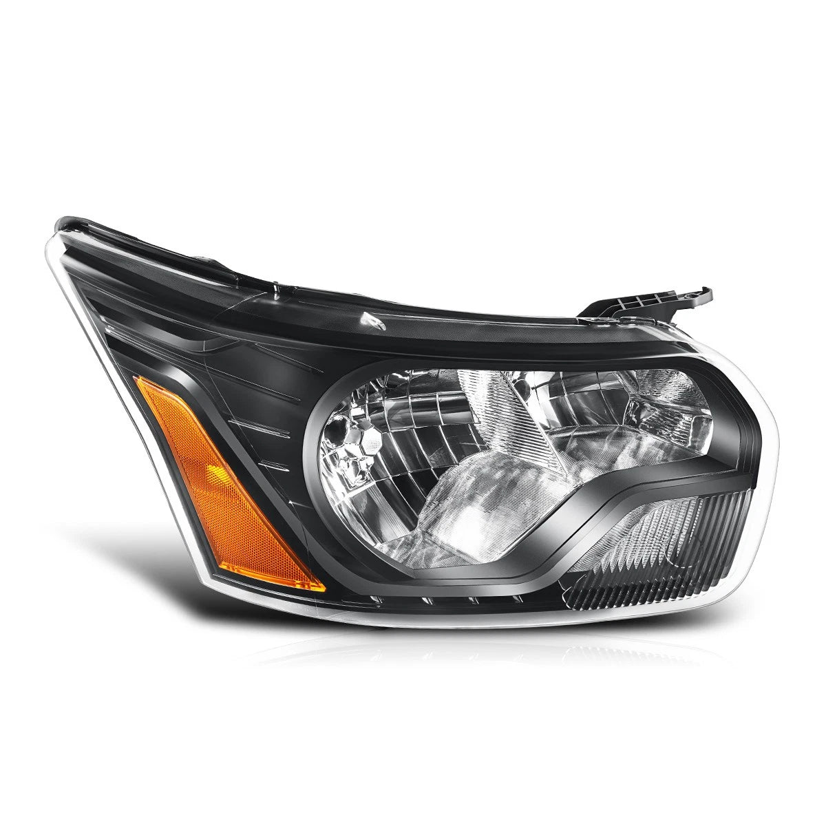 Right Side Headlight Lamp for Ford Transit 150-350 (2015–2023) Black