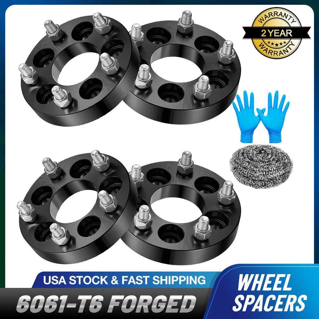 4pcs Wheel Adapter 12x1.5 64.1mm 1in for Toyota Dodge Pontiac (2010–2022)