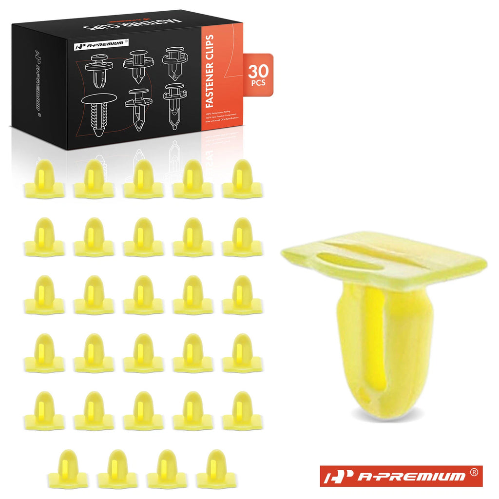 30Pcs Nylon Door Sill Clip Fastener for BMW (1999–2010, 2012–2019)