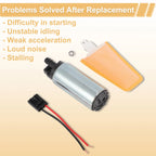 Set of 2 Metal Electric Fuel Pumps for Toyota Corolla E11 (1999–2001) 2322174021