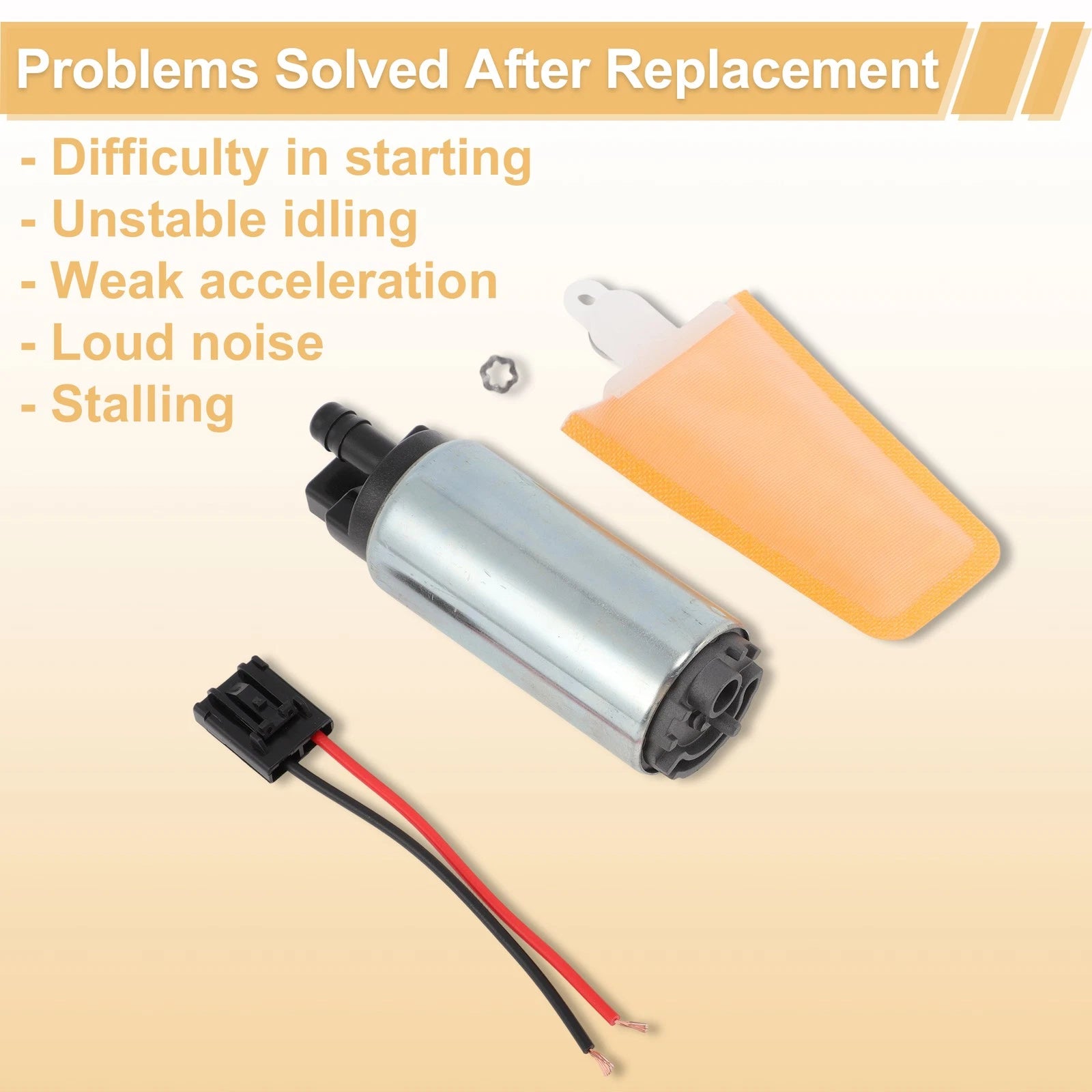 Set of 2 Metal Electric Fuel Pumps for Toyota Corolla E11 (1999–2001) 2322174021