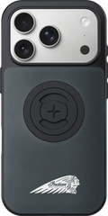 Phone Case for iPhone 17 Pro Max (2023) - Gray with Headdress Logo