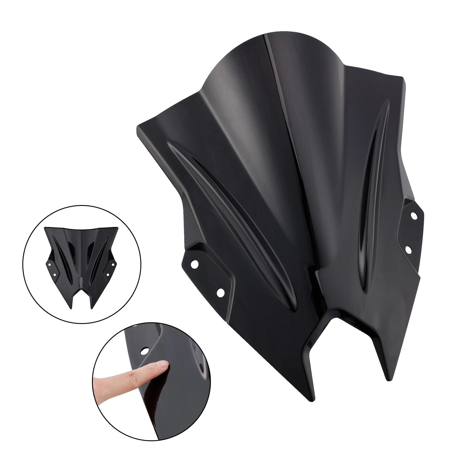 Windshield for Kawasaki Ninja 500 EX500R (2024–2025)