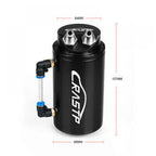 Aluminum Engine Oil Catch Tank Can Breather Kit for RASTP