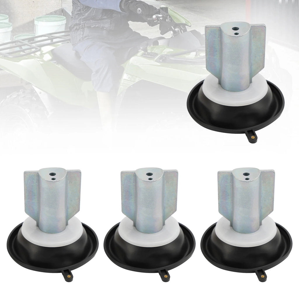 4X Carburetor Plunger Diaphragm for Kawasaki Prairie 700 (2002–2006)