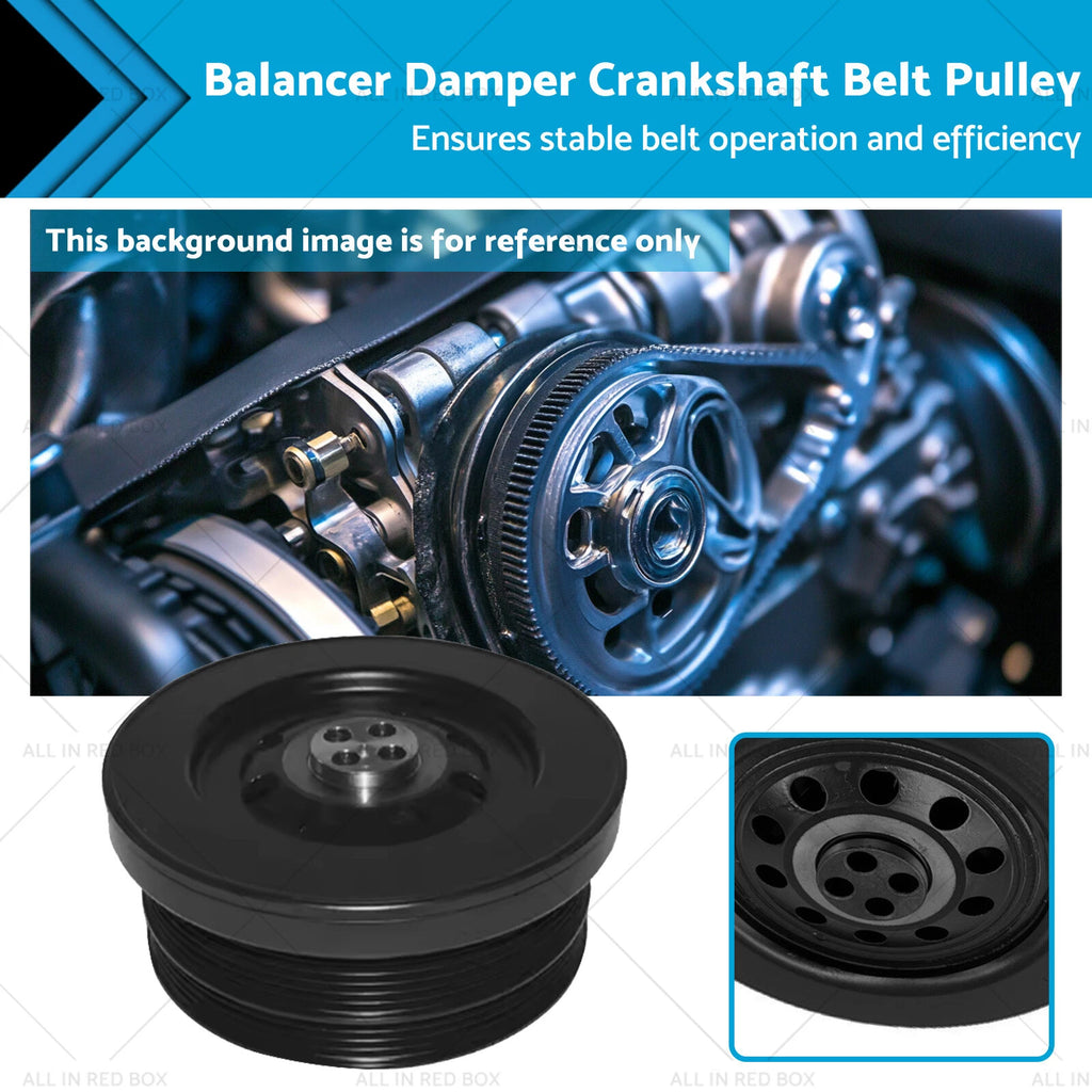 Balancer Damper Crankshaft Belt Pulley for BMW E53 E70 E71 (2000–2015) 11237788611