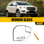 Non-Heated Mirror Glass for Ford Escape (2017–2019) Right Side