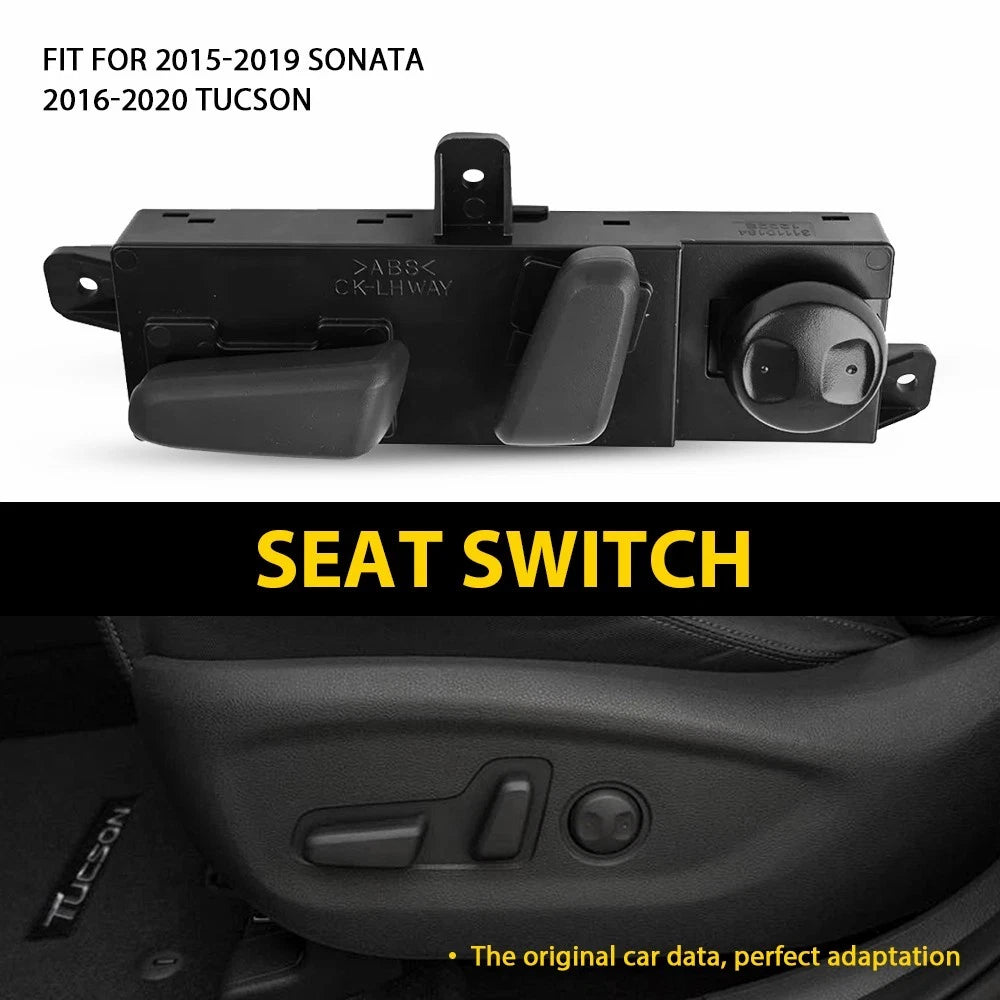 Power Seat Switch for Hyundai Tucson (2016–2020) Sonata (2015–2019)