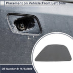Bumper Headlight Washer Nozzle Cover Cap for BMW 535i (Unpainted)