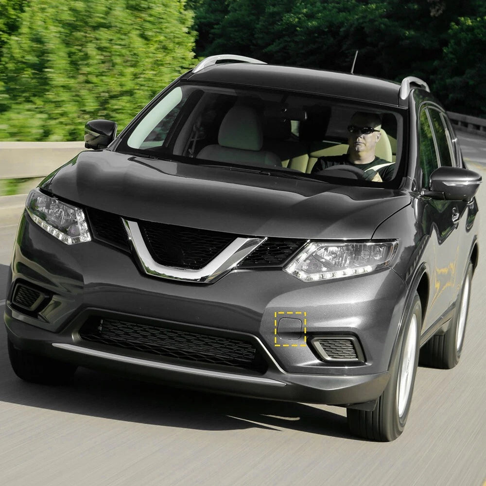 Front Bumper Tow Hook Cover for Nissan Rogue (2014–2016)