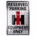 Diamond Plate Parking Sign for International Harvester Backhoe Excavator