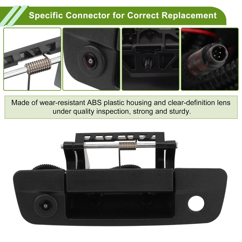 Tailgate Handle Backup Rear View Camera No. 68197873AA for Dodge Ram 1500 (2019–2023)