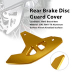 Rear Brake Disc Guard Cover for Suzuki DR-Z400SM (2000–2024) DRZ400/S/E Gold