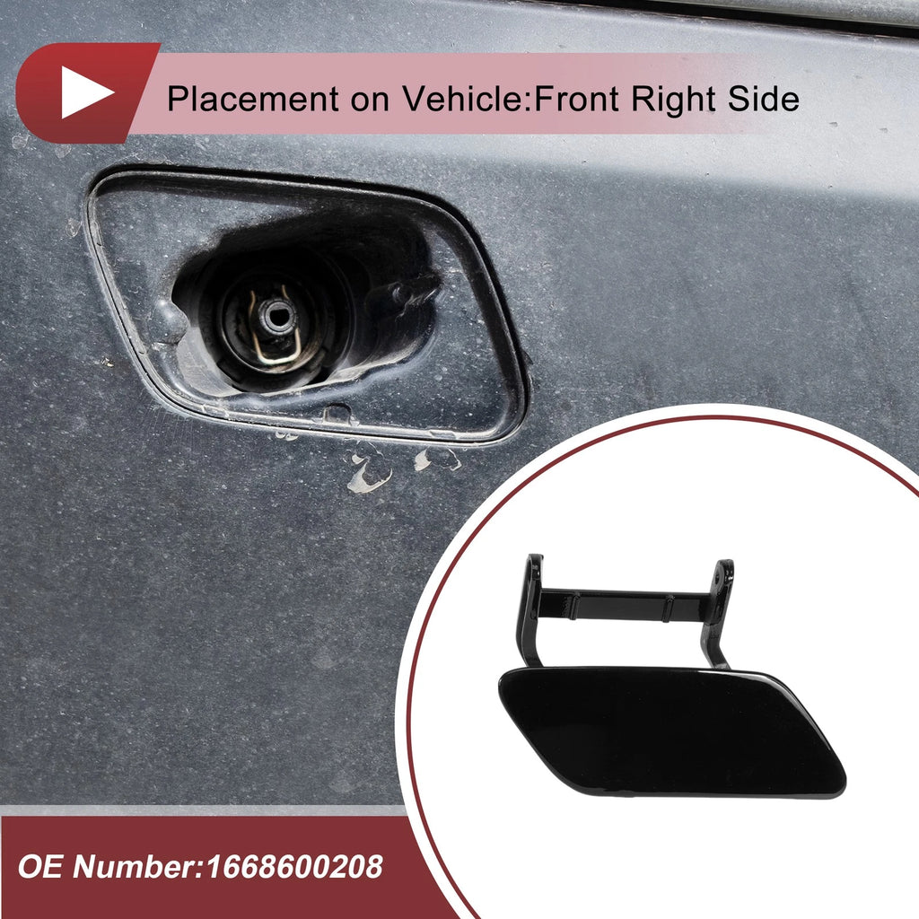 Front Right Bumper Trim Nozzle Cover No. 1668600208 for Mercedes-Benz ML350 (2012–2015)