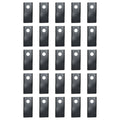 25X Left Hand Disc Mower Blade for Frontier (Replaces KN56151210)